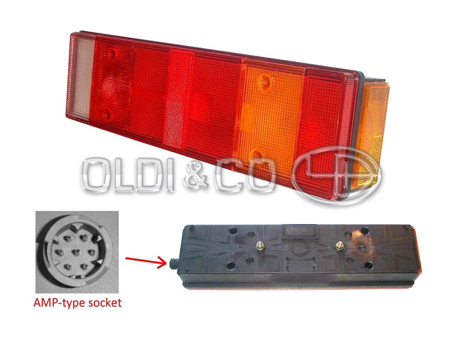 13.032.12484 Optics and bulbs → Rear lamp