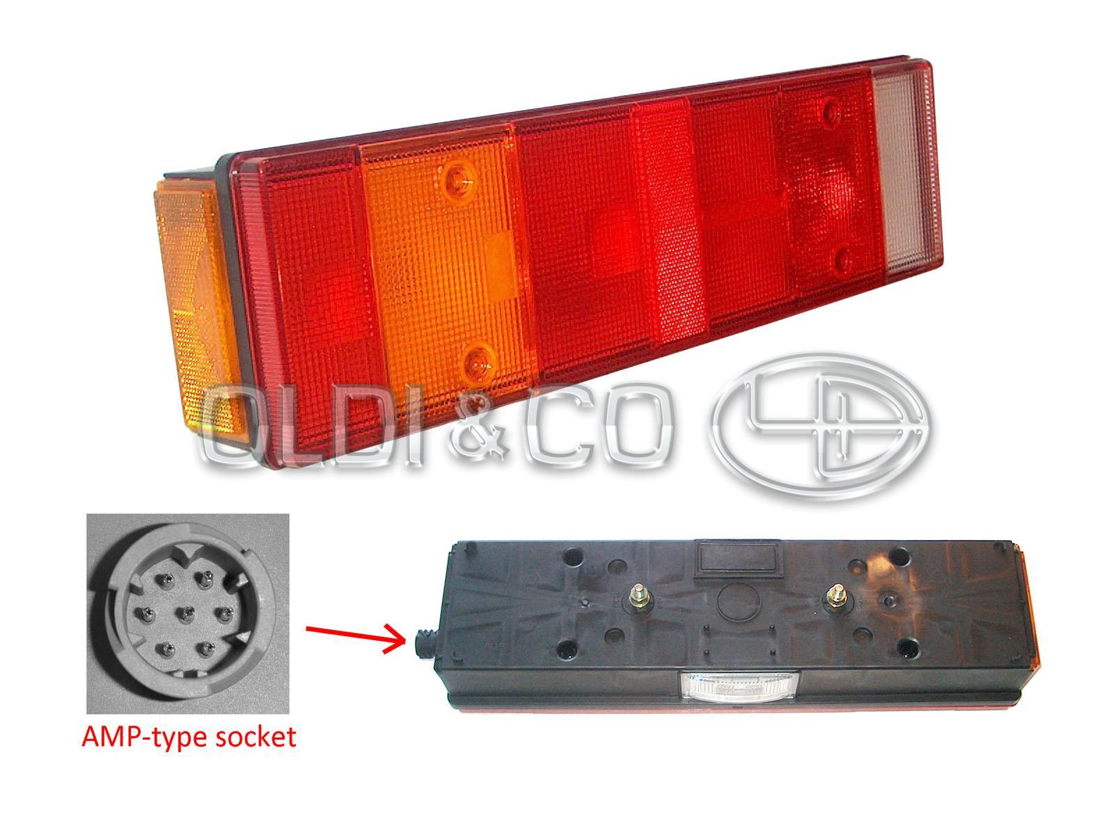 13.032.12485 Optics and bulbs → Rear lamp