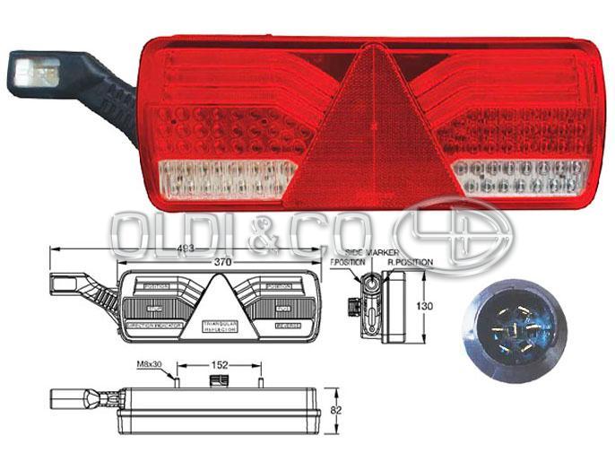 13.052.26228 Optics and bulbs → Rear lamp, LED