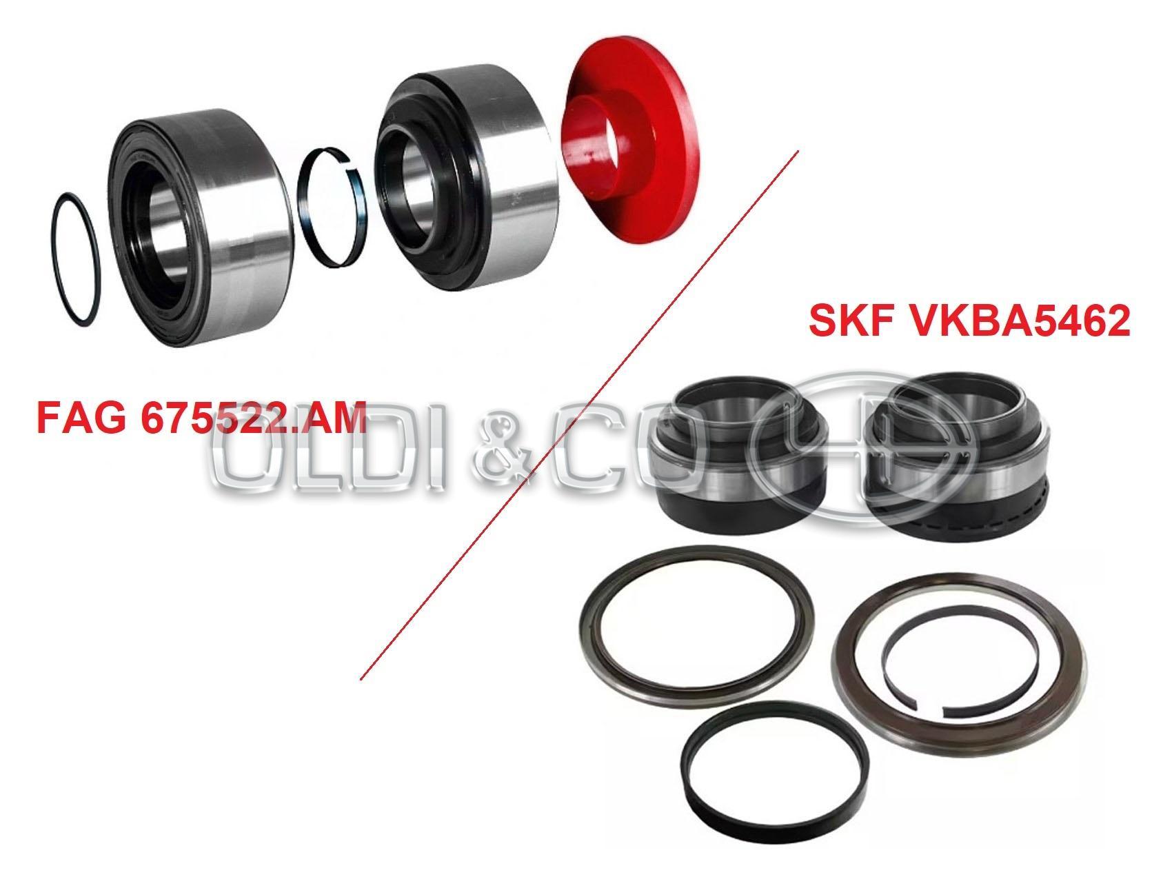 34.110.33407 Suspension parts → Hub rep. kit - bearings/seals