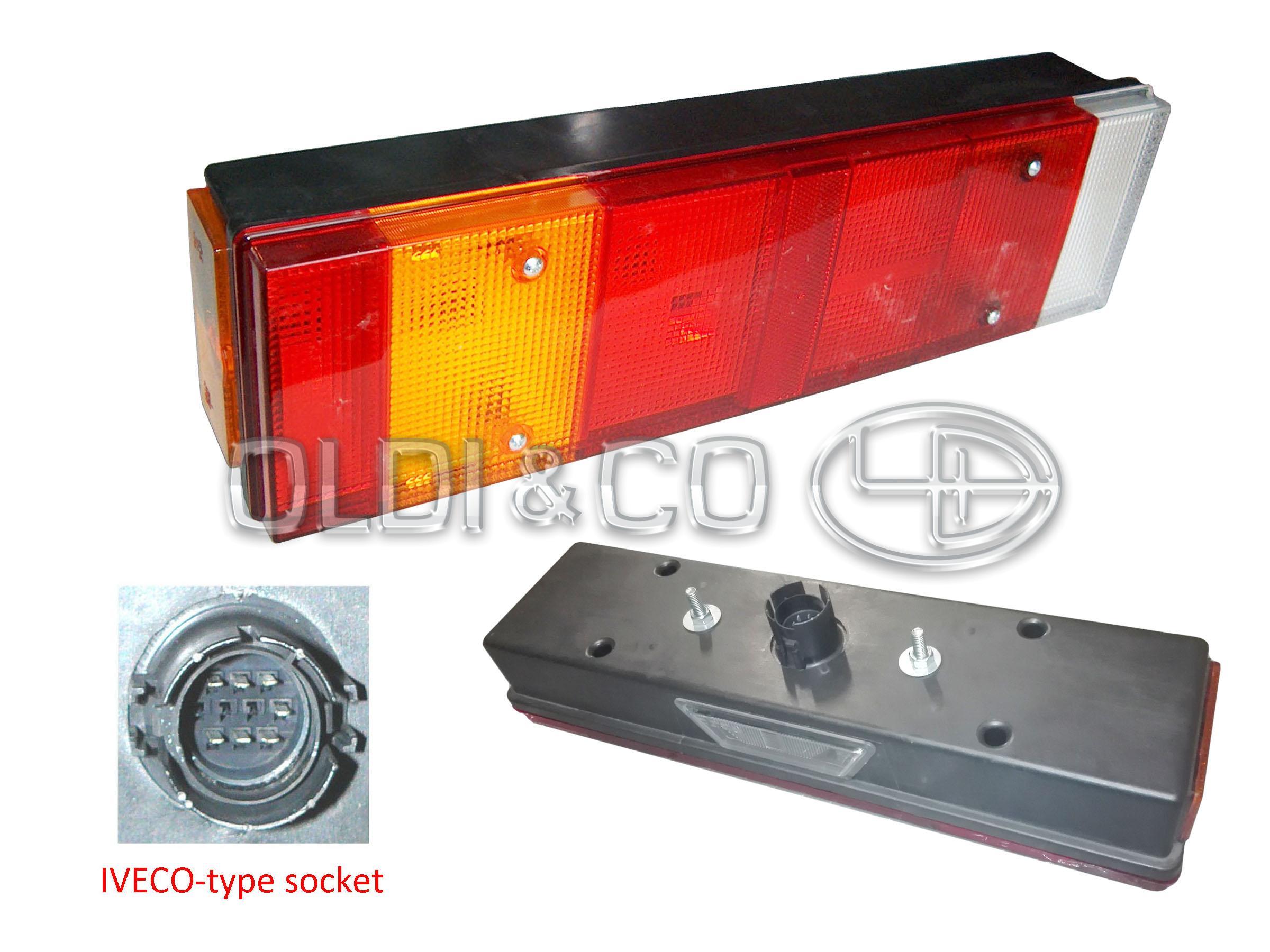 13.032.04245 Optics and bulbs → Rear lamp