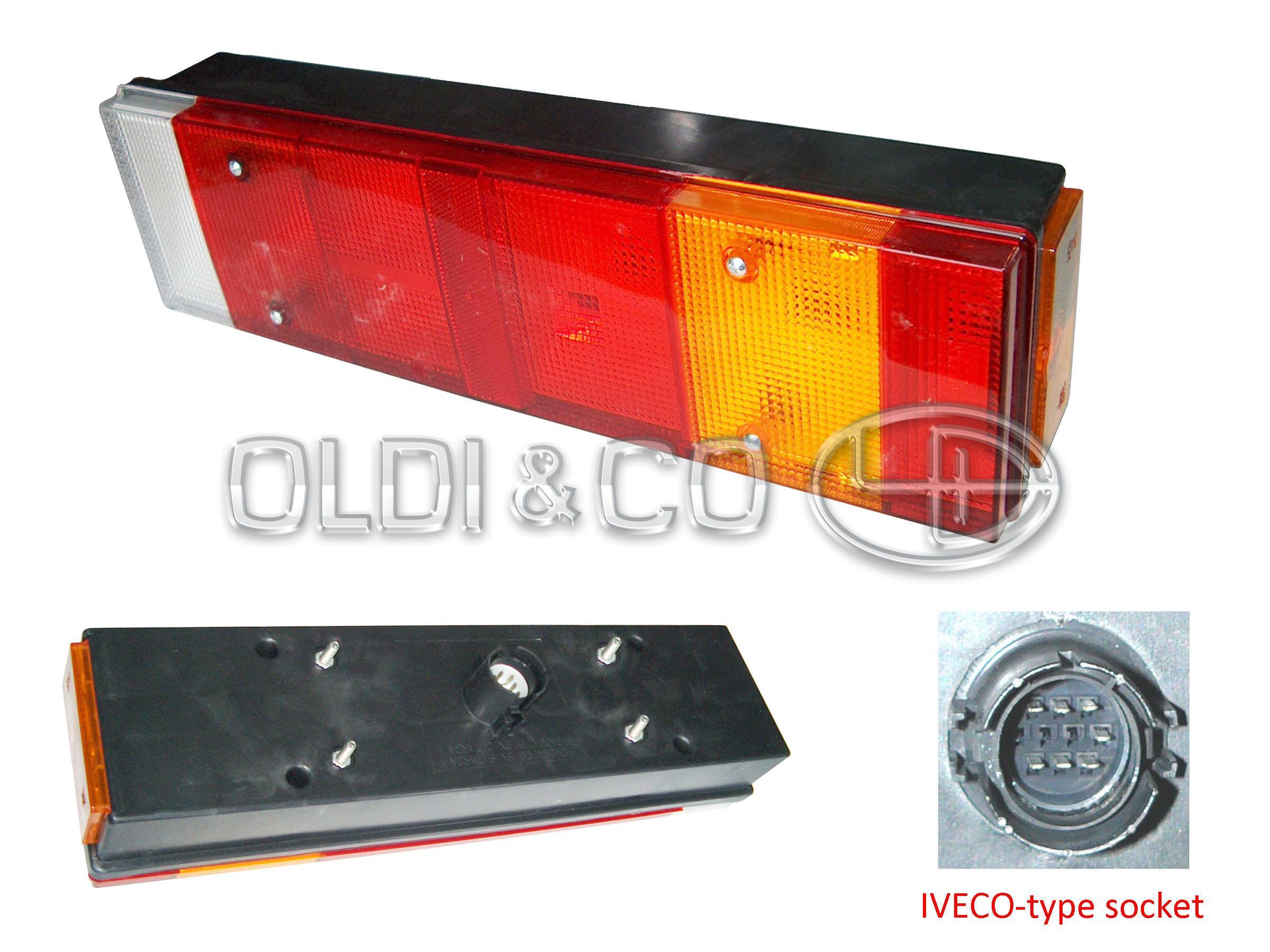 13.032.04527 Optics and bulbs → Rear lamp