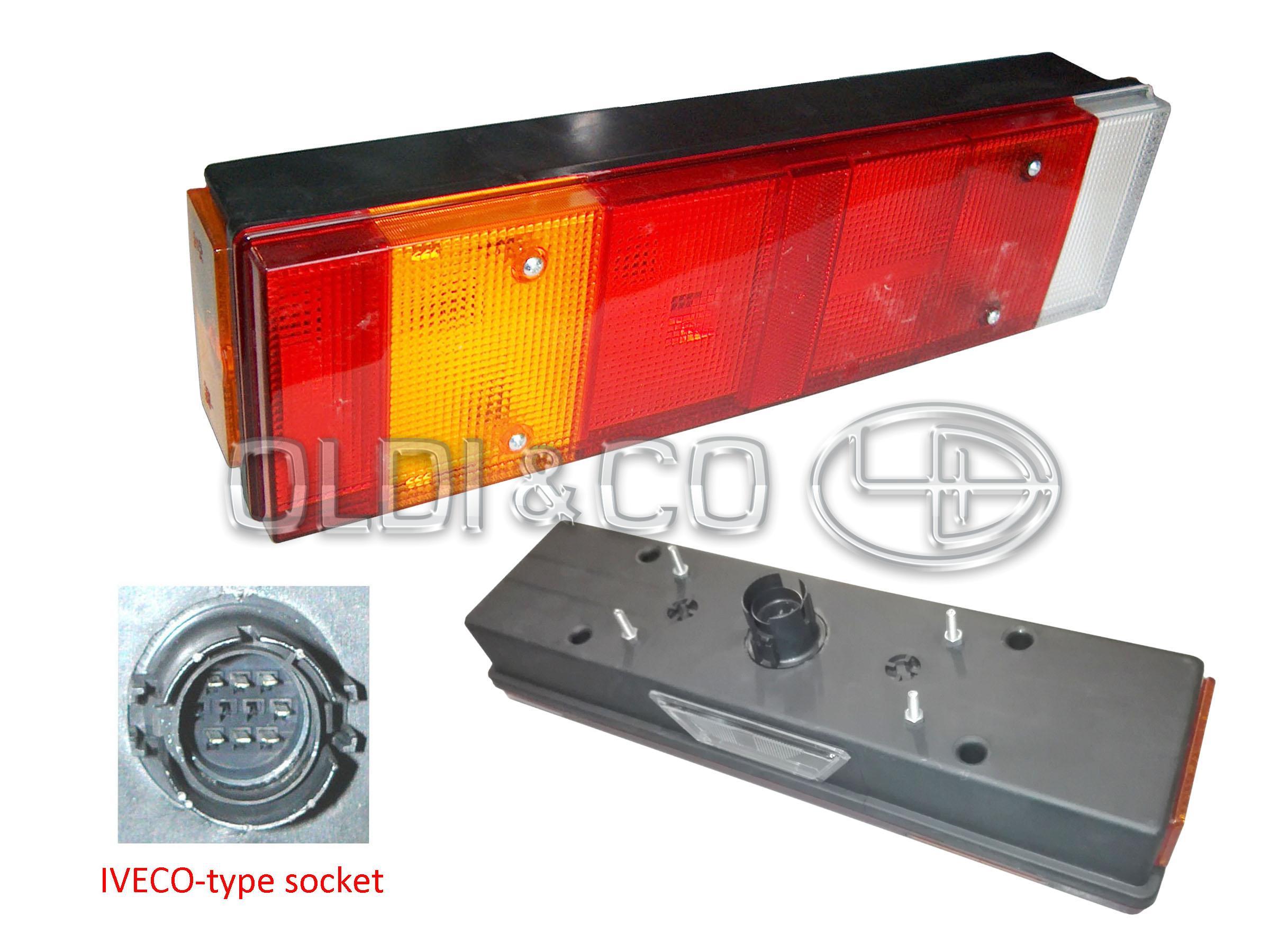 13.032.04528 Optics and bulbs → Rear lamp