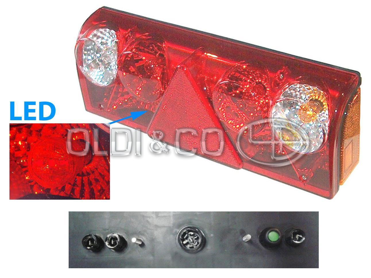 13.032.06122 Optics and bulbs → Rear lamp